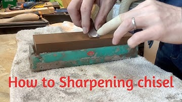 How to Sharpening chisel Video for beginners taught by Japanese carpenters with craftsmanship