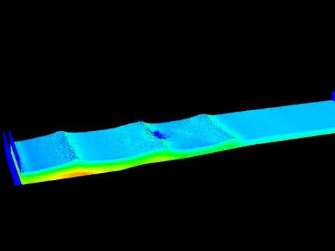 3D SPH modelling of wave interaction with Oscillating Wave Surge Converter (OWSC)