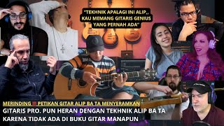 MERINDING‼️REAKTOR MENYERAH ANALISA ALIP BA TA Hide and Seek / ding dong ( fingerstyle guitar) 💥