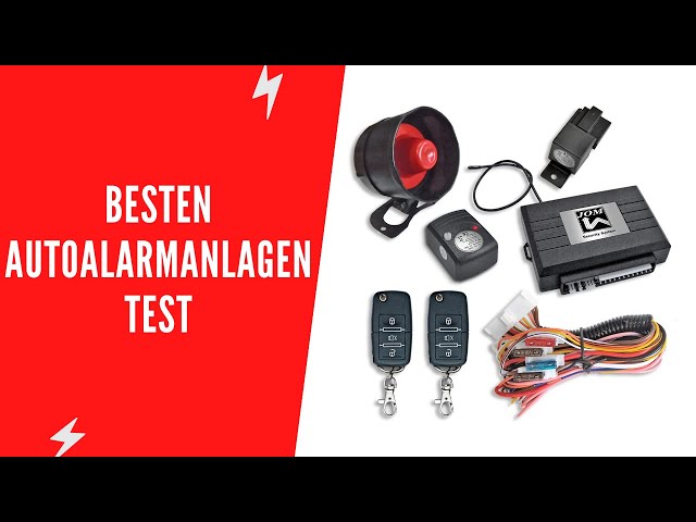 ✓ Die Besten Autoalarmanlagen Test - (Top 5) 