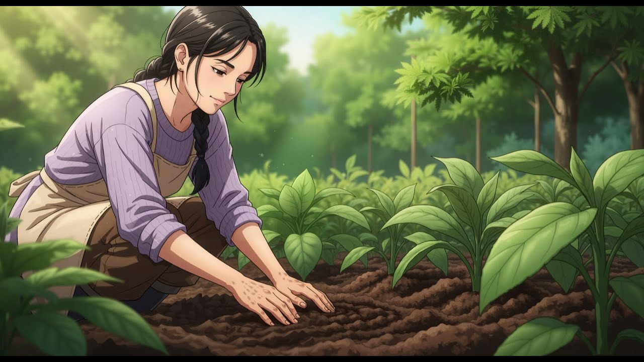 Quiet Summer Morning in a Countryside Village 🌿 Calm Farm Life