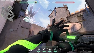 VALORANT VIPER ASCENT A LOBBY TO A DEFAULT PLANT GENERATOR AND GREEN BOX SNAKE BITE #lineup #viper