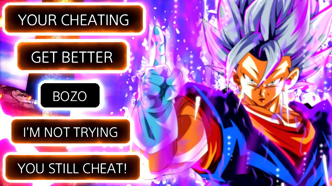 He Said I'm A Cheater. So I Used Ultra Vegito. I Then Made Him Forfeit Dragon Ball Xenoverse 2.
