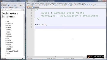 Universidade XTI   JavaScript   15  Estruturas e Declaraes  var   function )