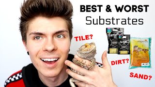 Best & Worst Substrates for Bearded Dragons!