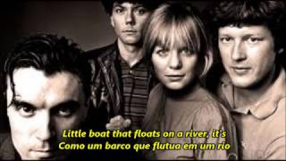 The Lady Don't Mind - Talking Heads legendado Inglês/Português chords