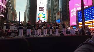 Quantico Marine Corp Brass Band Fleet Week Times Square NYC