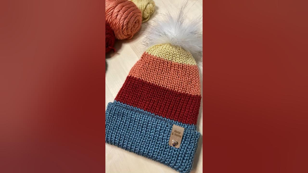 Sentro Knitting Machine for Beginners: Knit a Reversible Hat