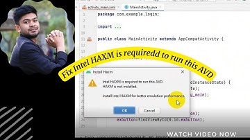 Fix Intel HAXM is required to run this AVD in Android Studio! Bangla