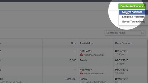How To Create Custom Audiences From Your Current Website Traffic