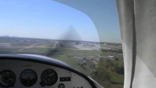 Lancair lands at Columbus Int&#39;l Airport