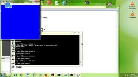 Advanced Java Tutorial on Menu , Menubar ,windowClosing II By Sridevi Taradi