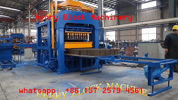 America clients machine order testing QT 6 15 fully automatic hydraulic system concrete block making