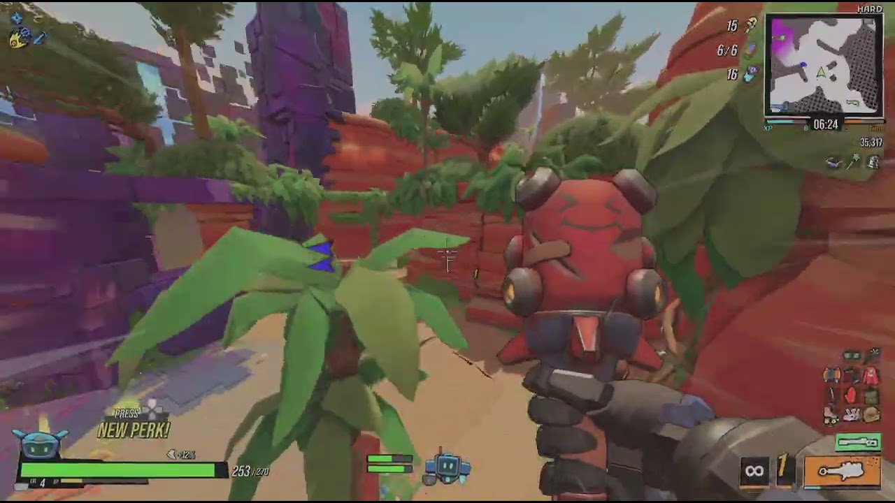 Y'all ever almost beat hard mode S rank with Kaboom Grenade? - Full Roboquest run