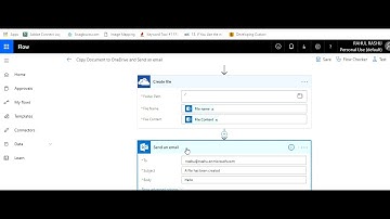 Copy SharePoint Documents to Onedrive and send to email using Microsoft Power Automate