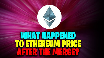 What Happened to Ethereum Price After the Merge?