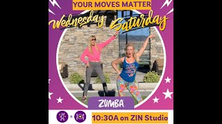 ZUMBA with Amy & CJ !