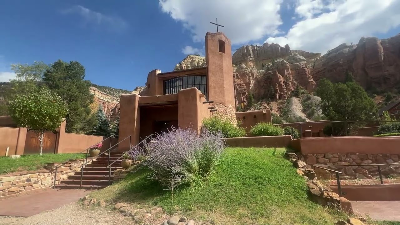 Christ in the Desert Monastery - Abiquiu, New Mexico - Scott's New Mexico -10/8/25