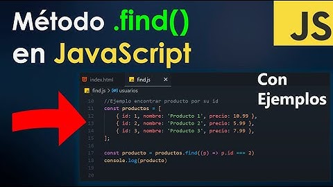 ✅ Aprende a Utilizar .find() en JavaScript 🚀 #dev #programming