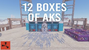 HOW WE GOT 12 BOXES OF AKS AS A DUO IN RUST
