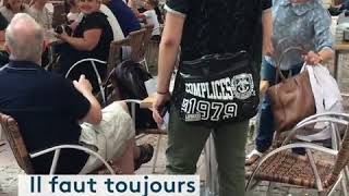 Haut Strasbourg   des policiers volent des sacs pour sensibiliser contre les pickpockets