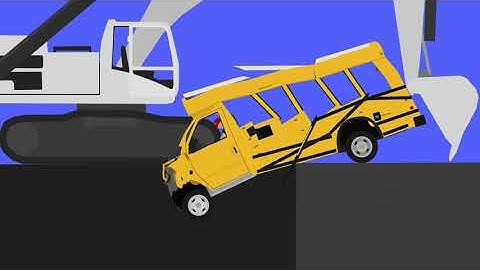 Algodoo car crashes & destruction #9