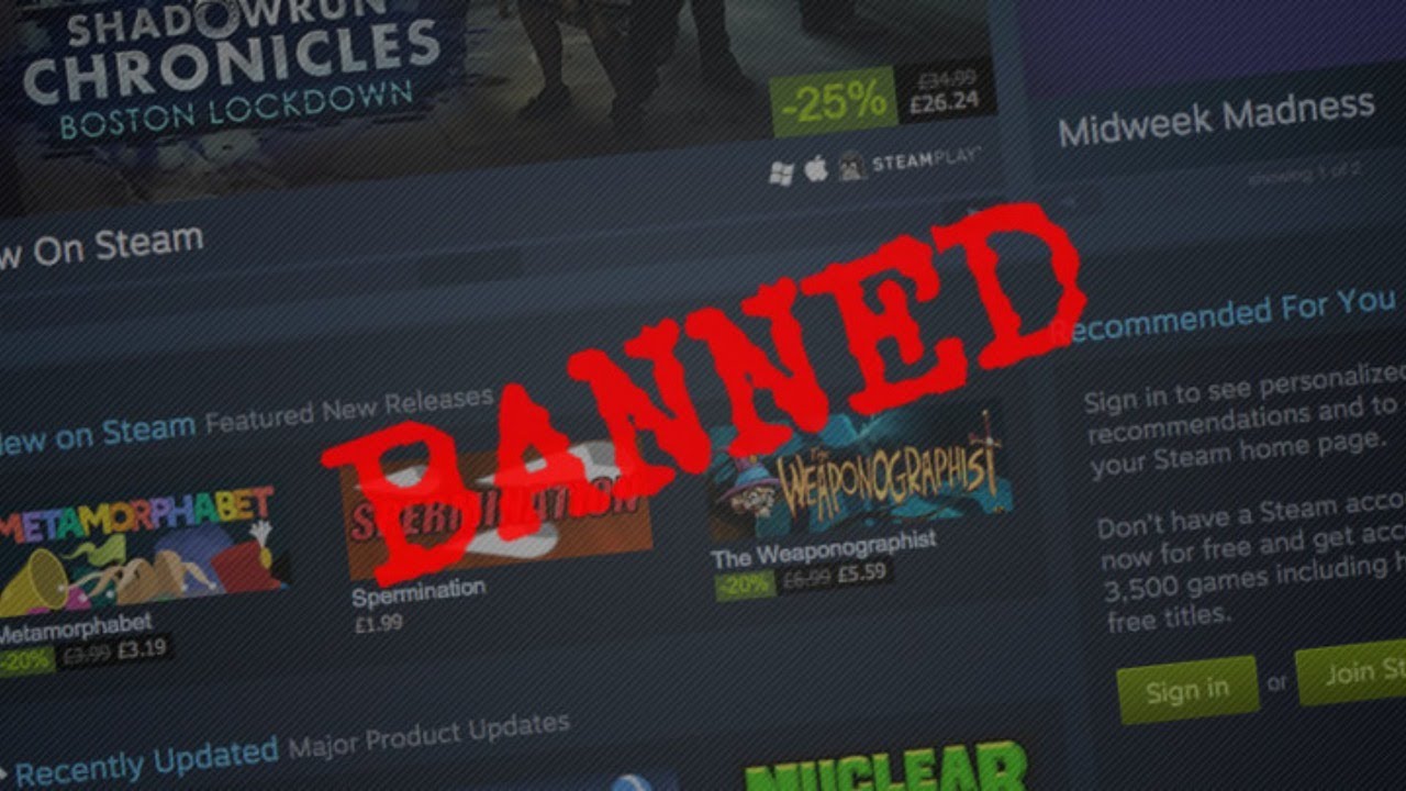 Banned in steam фото 19