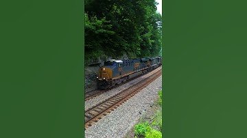 CSX Coal Train Gives a Horn Show! #shorts