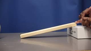 A rigid body's roll with slipping. MAE 202 class at ASU