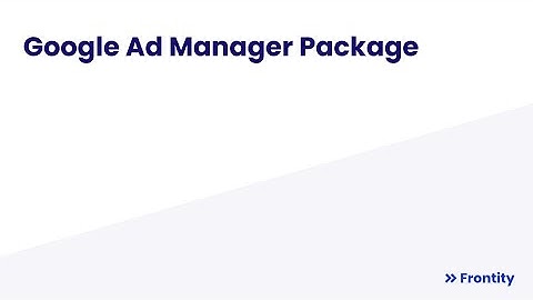Google Ad Manager Package Demo