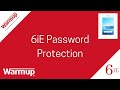 6iE Smart Thermostat Password Protection 6iE Smart Thermostat Password Protection
