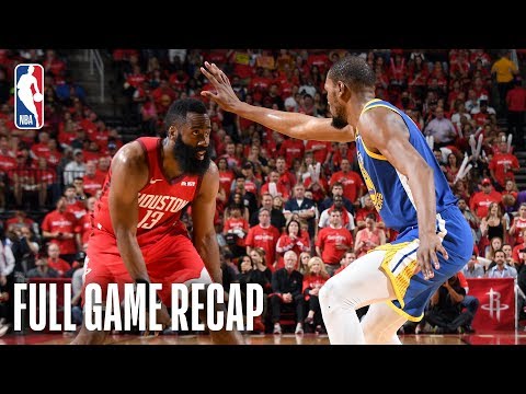 WARRIORS vs ROCKETS | Harden Drops 41 in OT Thriller | Game 3