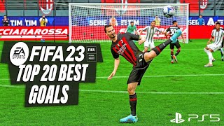 FIFA 23 - TOP 20 BEST GOALS #1 PS5 [4K60]