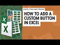 Excel Quick Access Toolbar में Custom Button Add कैसे करें? | Hindi Tutorial