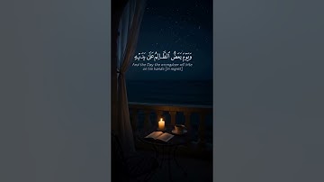 سورة الفرقان الآيات{ ٢٥ - ٢٩ } #المصحف #quran #اكسبلور #حالات_واتس #دويتو #islamicfestival #الرحمن