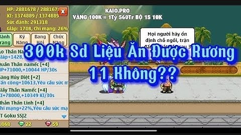 Ngọc Rồng Online - Tiếp Tục Namec cùi 300k SD Đi Ăn Rương 11 Và Cái Kết!!!