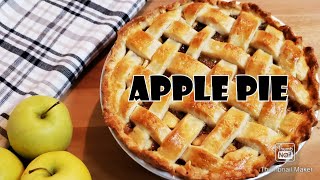 Lattice Top Crust Apple Pie and filling recipe | Homemade  Apple Pie