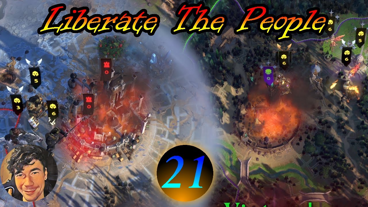 Liberate The People - Industrious Orcs - Ep 21 - Age of Wonders 4 - Normal