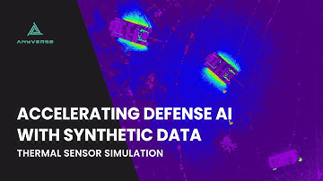 Thermal sensor simulation - Accelerating defense AI with synthetic data