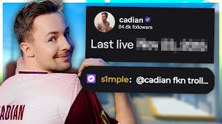 When Cadian Used To Stream...