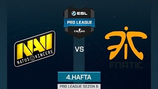 CS:GO - Navi vs Fnatic 1 [Train] 2. Maç - ESL Pro League Sezon 5