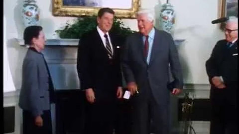President Reagan's Photo Opportunity with Tip O'Ne...