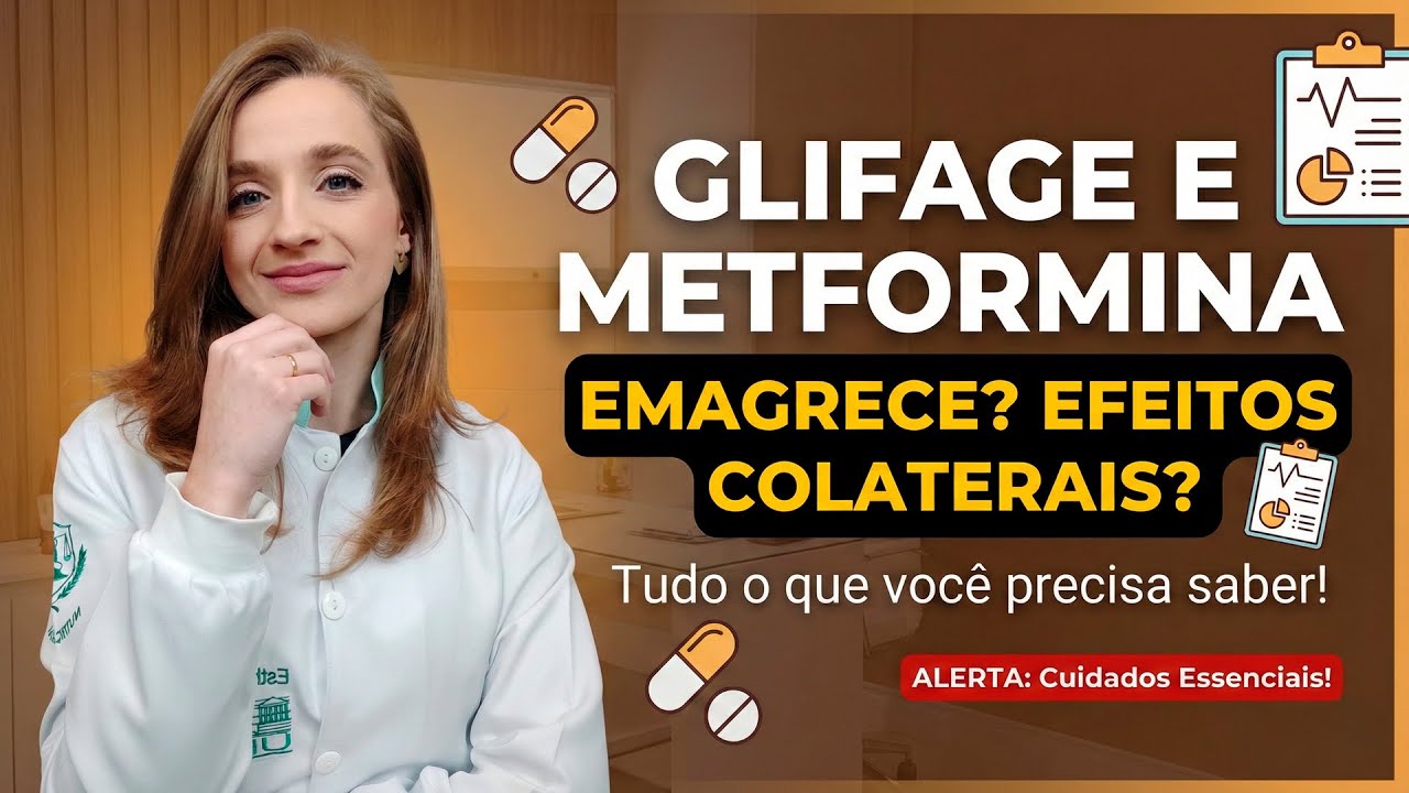 METFORMINA (Glifage) - O QUE TODOS DEVERIAM SABER! Cuidados Importantes ...
