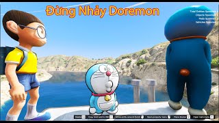 GTA 5 Mod - Nobita Và Doremon Em Ruột Ngăn Doremon Nhảy Xong