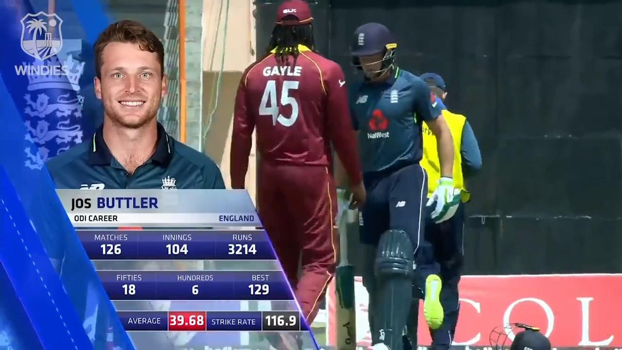 Buttler 77 ball 150 run | (wi vs eng) 2nd ODI 2019