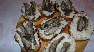 Бутерброды со шпротами / Рецепты от MrDedich Бутерброды со шпротами / Рецепты от MrDedich