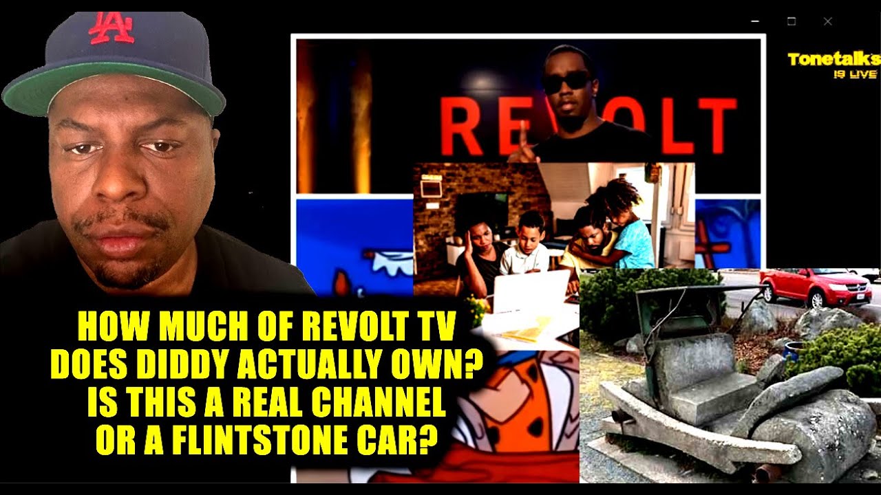 How much of REVOLT TV does Sean “Diddy” Combs actually own? Is it a REAL channel or Flintstone