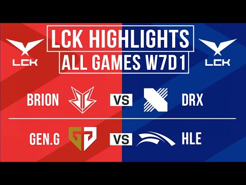 LCK Highlights ALL GAMES Week 7 Day 1 | LCK Spring 2024