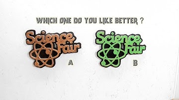 My Scroll Saw Sign Techniques - which one do you like ?