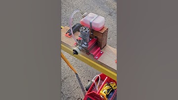 Fox 36X Glow Engine Break In. Vintage Control Line / Free Flight Engine.